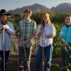 Researchers and students growing crops at the University of Arizona Campus Agricultural Center